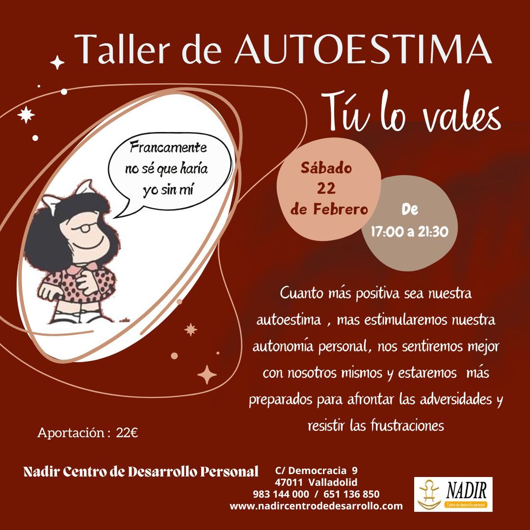 cartel autoestima